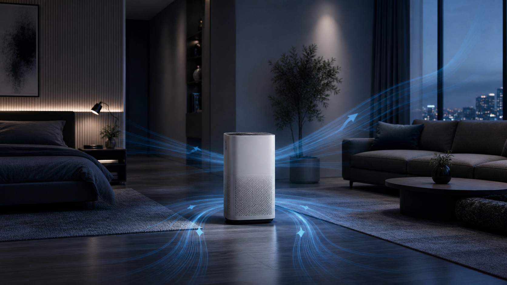 Air purifier placement