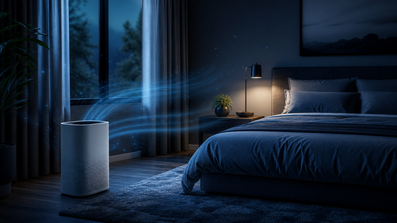 Bedroom air purifier