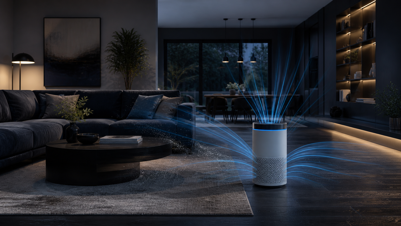 Living room air purifier