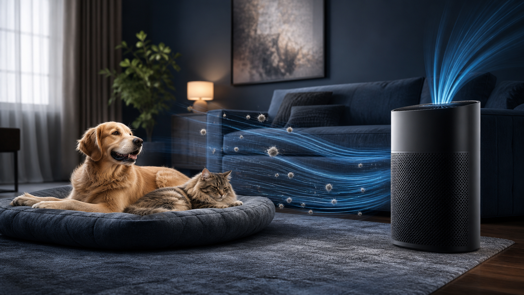Air purifier for pets